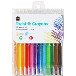 EC TWIST IT CRAYONS Pkt 12