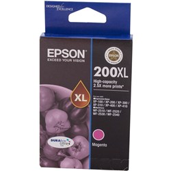 EPSON 200 MAGENTA H/YIELD INK CARTRIDGE