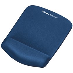 FELLOWES MOUSE PAD WRIST REST Plush Touch Lycra W/ Microban