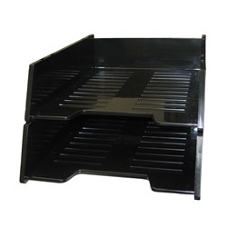 TRAY- DOCUMENT BLACK ITALPLAST I60BLK