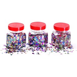 JASART GLITTER SCATTERS Stars 100gm