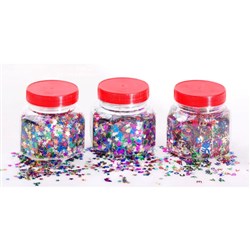 JASART GLITTER SCATTERS Shapes 100gm
