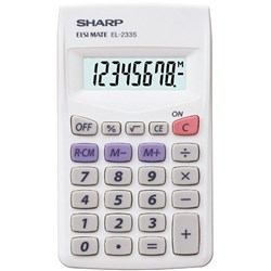 SHARP EL233SB CALCULATOR 8 DIGIT BASIC