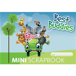 WRITER PREMIUM BEST BUDDIES SCRAP BOOK MINI 165x240 64PG