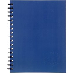 SPIRAX 511 NOTEBOOK HARDCOVER 100 LEAF 225mm x 175mm BLUE