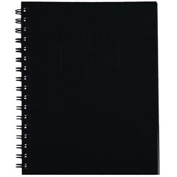 BOOK- SPIRAX 511 HARD COVER BLACK 200PG