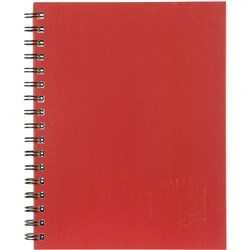 SPIRAX 512 NOTEBOOK HARDCOVER A4 100 Leaf RED