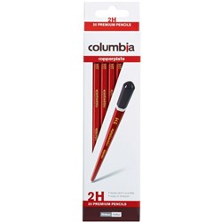 COLUMBIA COPPERPLATE PENCIL Hexagon 2H