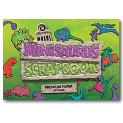 Olympic SM26 Minisaurus Scrapbook 168 x 240mm 64 Page