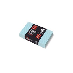 OLYMPIC SYSTEM CARDS 75 x 125 3x5 BLUE PKT100