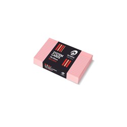 OLYMPIC SYSTEM CARDS 75 x 125 3x5 PINK PKT100