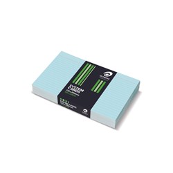 Olympic System Cards 125 x 200mm Ruled Blue Pack Of 100 Pack of 100