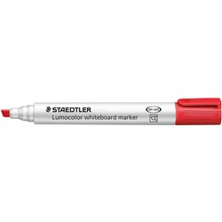 STAEDTLER 351 WHITEBOARD MARKR Chisel Point Red