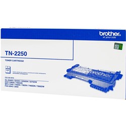 BROTHER TN2250 BLACK TONER HIGH YIELD