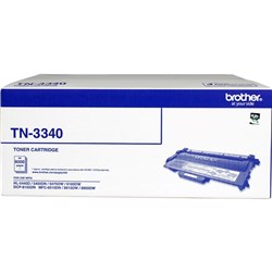 BROTHER TN3340 TONER CARTRIDGE Mono Laser H/Yield Up To 8K Pg