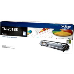 BROTHER TN251 TONER CART Black Up to 2.5k Pages TN251BK