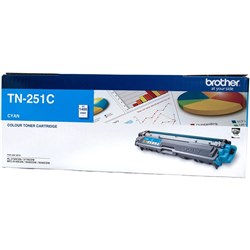 BROTHER TN251 TONER CART Cyan Up to 1.4k Pages TN251C