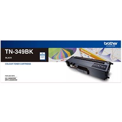 BROTHER TN349 TONER CARTRIDGE Black 6k Pages Super H/Yield