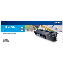 BROTHER TN349 TONER CARTRIDGE Cyan 6k Pages Super H/Yield