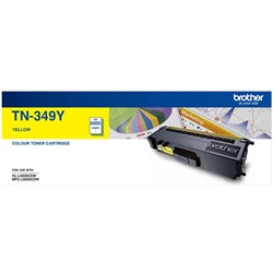 BROTHER TN349 TONER CARTRIDGE Yellow 6k Pages Super H/Yield