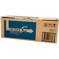 KYOCERA TK-584 TONER 2.8K Pages Cyan