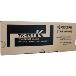 KYOCERA FSC2126MFP TONER CART Black TK594K