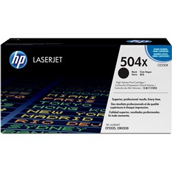 HP CM3530 / CP3525 Black Toner Cartridge CE250X