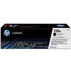 HP #128A CE320A BLACK TONER CARTRIDGE