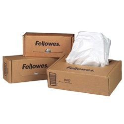 FELLOWES SHREDDING ACCESSORIES Bags & Ties L975xW530xGusset 370mm ROL50