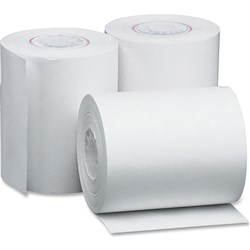MARBIG CALC/REGISTER ROLLS 76x76x11.5mm 1Ply Lint Free 4 pack