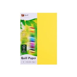 QUILL A4 XL MULTIOFFICE PAPER 80gsm Lemon