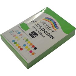 RAINBOW OFFICE PAPER A4 80GSM Green Ream of 500