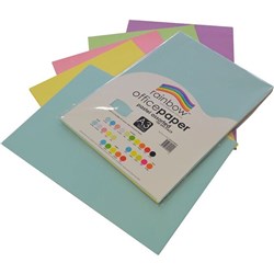 RAINBOW 80GSM OFFICE PAPER A3 5 PASTEL ASSORTED