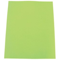 COLOURFUL CARDBOARD COLOURS A4 LIME GREEN PK 50