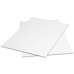 COLOURFUL CARDBOARD WHITE BOARD 508X635MM 200GSM - 3 SHEET