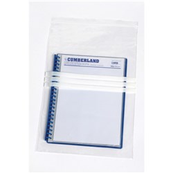 CUMBERLAND RESEALABLE BAG Write On 305x460mm Pk100 Pack of 100