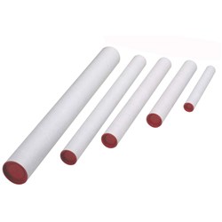 ITALPLAST MAILING TUBE 60mm x 625mm Pk4 Pack of 4