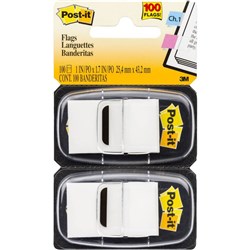 POST-IT FLAG TWIN PACKS 680-WE2 WHITE TWIN