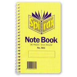 BOOK- NOTE SPIRAX 561 A6 56047