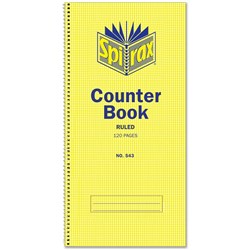 BOOK- COUNTER SPIRAX 543