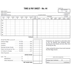 SHEET- ZIONS TIME NO.44 HOTEL HOSPITALITY & SPECIAL 100PK