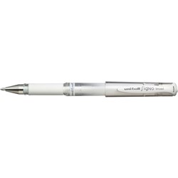 UNIBALL SIGNO BROAD ROLLERBALL Gel White