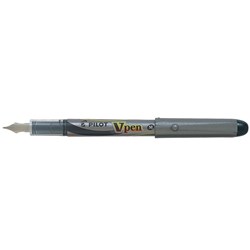 PILOT SVP-4M FOUNTAIN V PEN BLACK