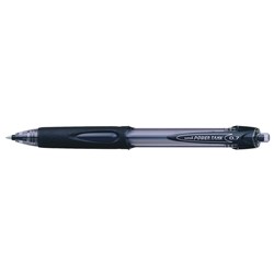 UNIBALL POWERTANK RETRACTABLE BALLPOINT PEN 0.7mm Fine Black