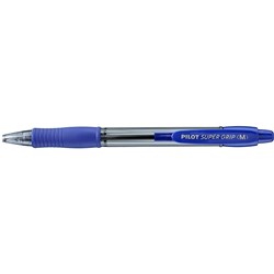 PEN- PILOT RETRACTABLE BPGP-10 MED BLUE