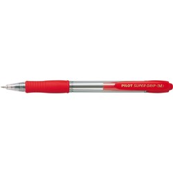 PEN- PILOT RETRACTABLE BPGP-10 MED RED