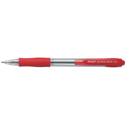 PEN- PILOT RETRACTABLE BPGP-10 FINE RED 623132