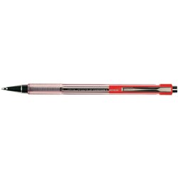 PEN- PILOT BP-145 MEDIUM RETRACTABLE RED