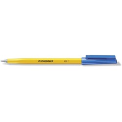 PEN- STAEDTLER STICK FINE BLUE 430 F-3