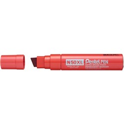 PENTEL N50XL PERMANENT MARKER Jumbo Red